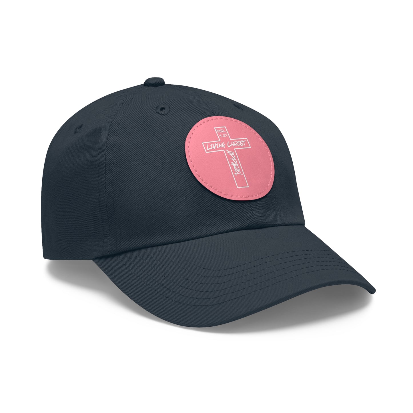Living Christ Apparel Hat with Leather Patch