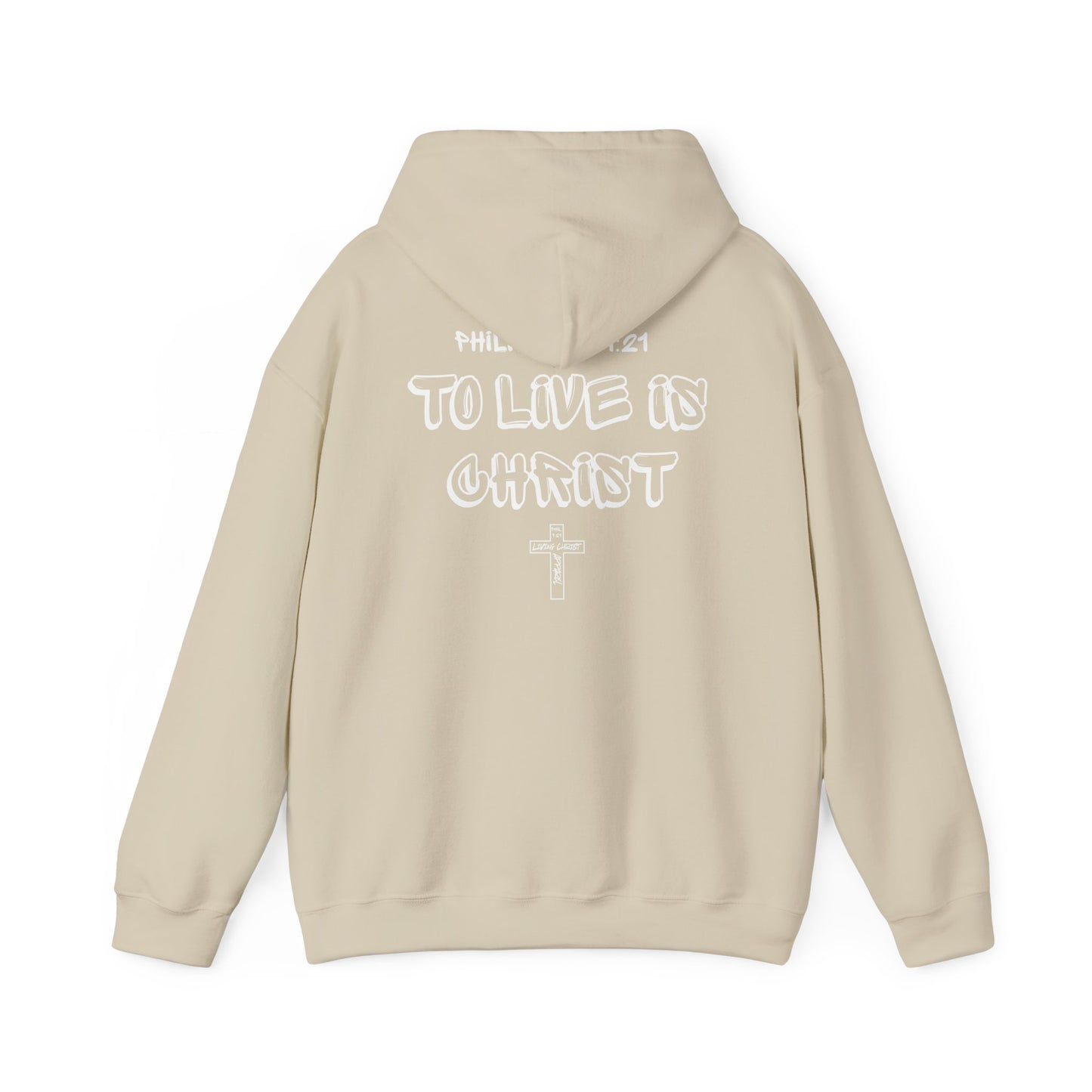 Living Christ Apparel Unisex Hoodie Cross Logo