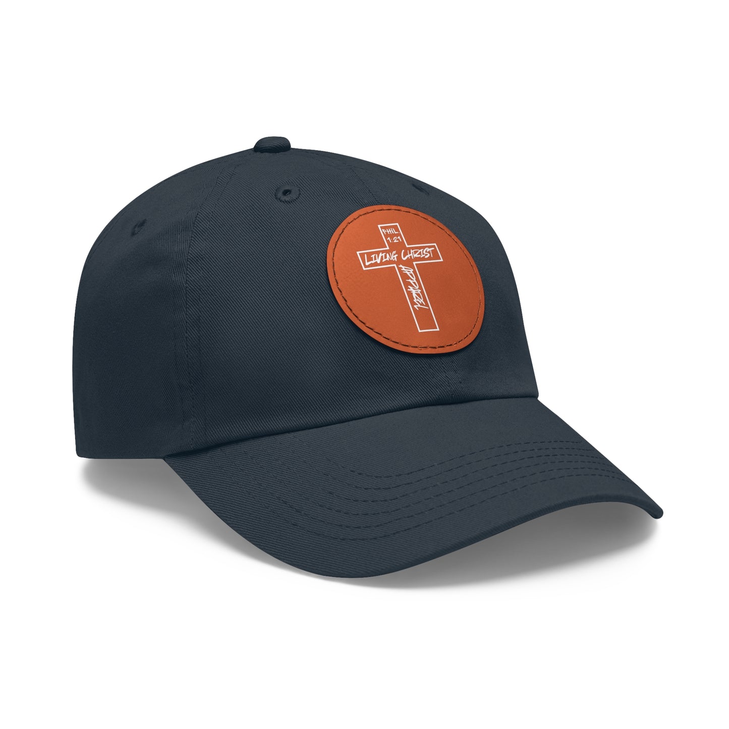 Living Christ Apparel Hat with Leather Patch