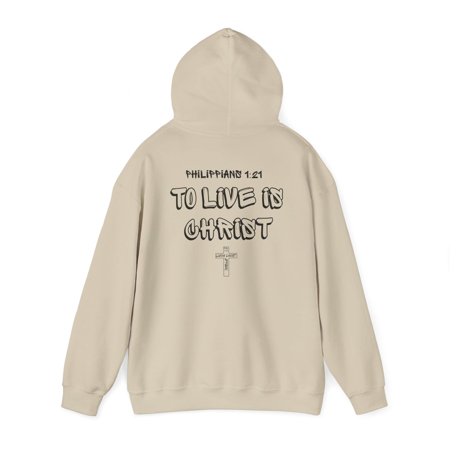 Living Christ Apparel Unisex Hoodie Cross Logo