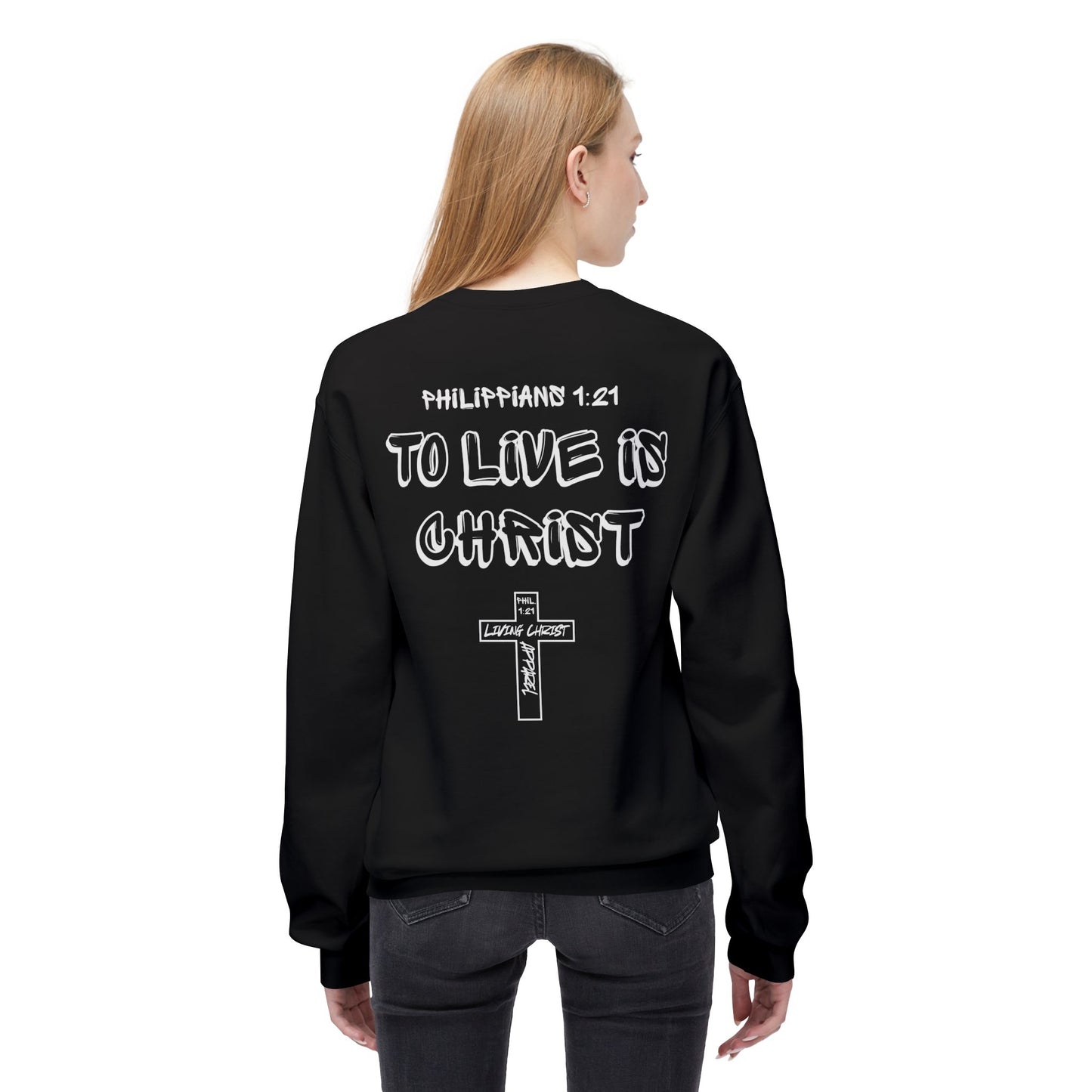 Living Christ Apparel Softstyle Fleece Crewneck Sweatshirt