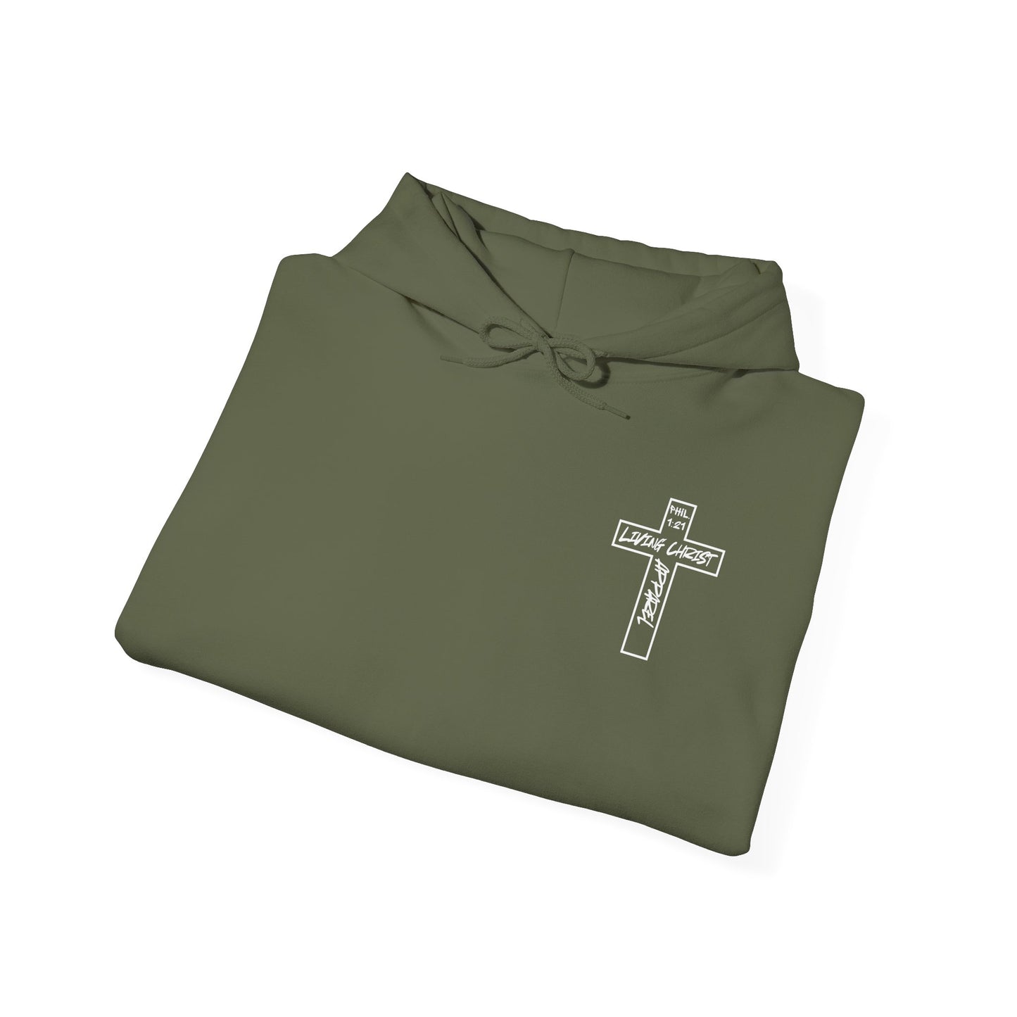 Living Christ Apparel Unisex Hoodie Cross Logo