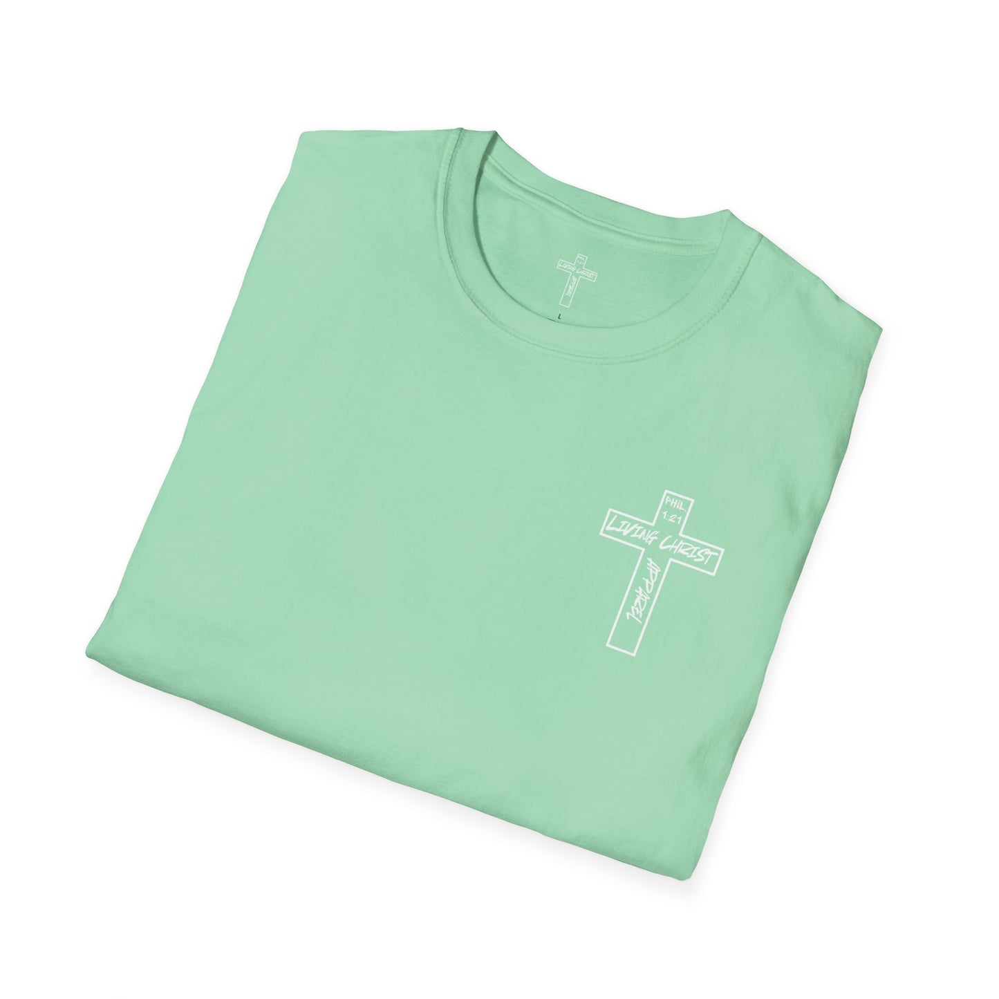 Living Christ Apparel Unisex T-Shirt Cross Logo