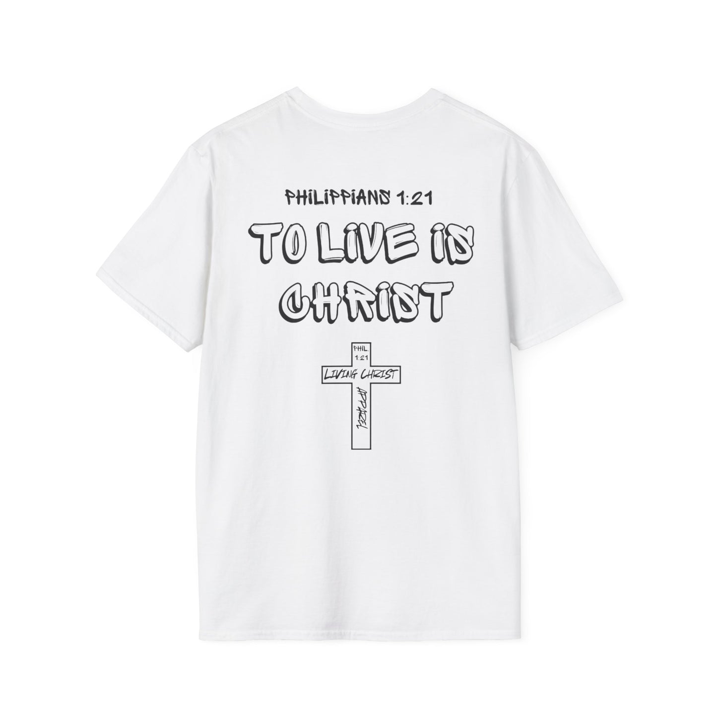 Living Christ Apparel Unisex T-Shirt Cross Logo