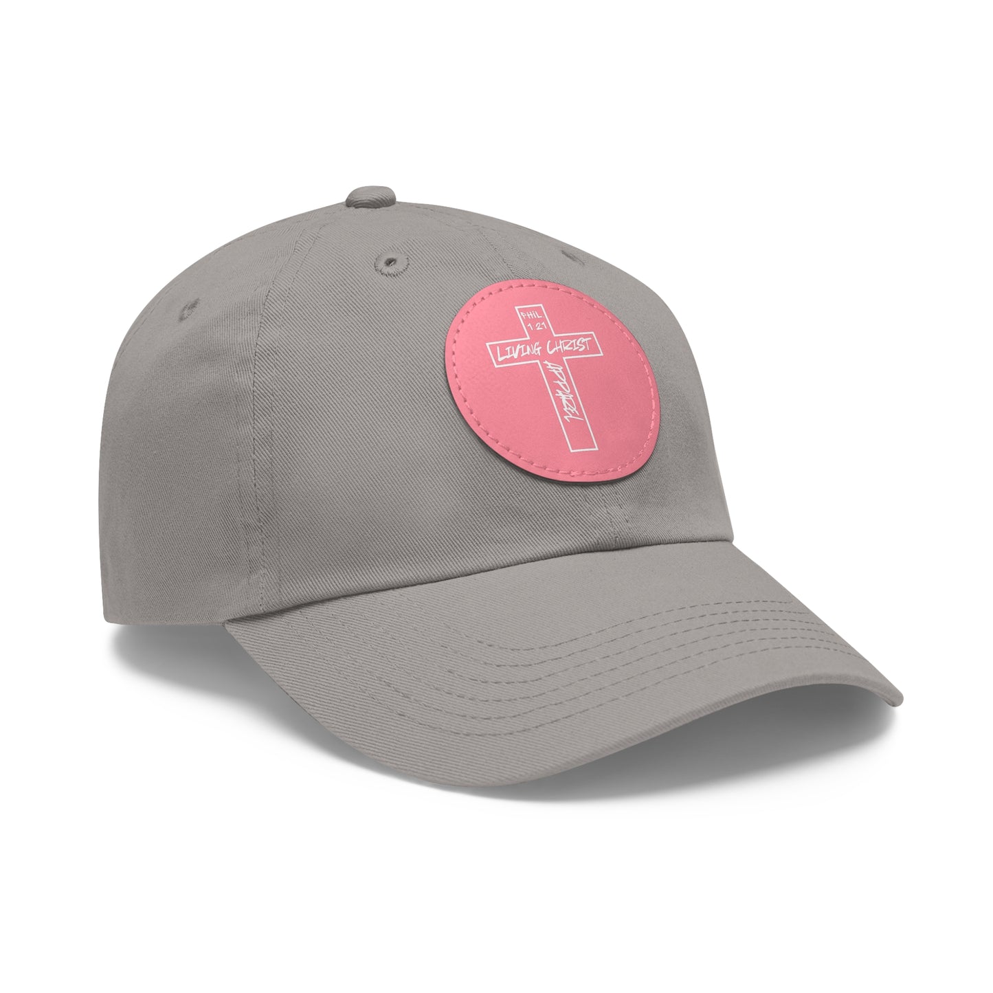 Living Christ Apparel Hat with Leather Patch