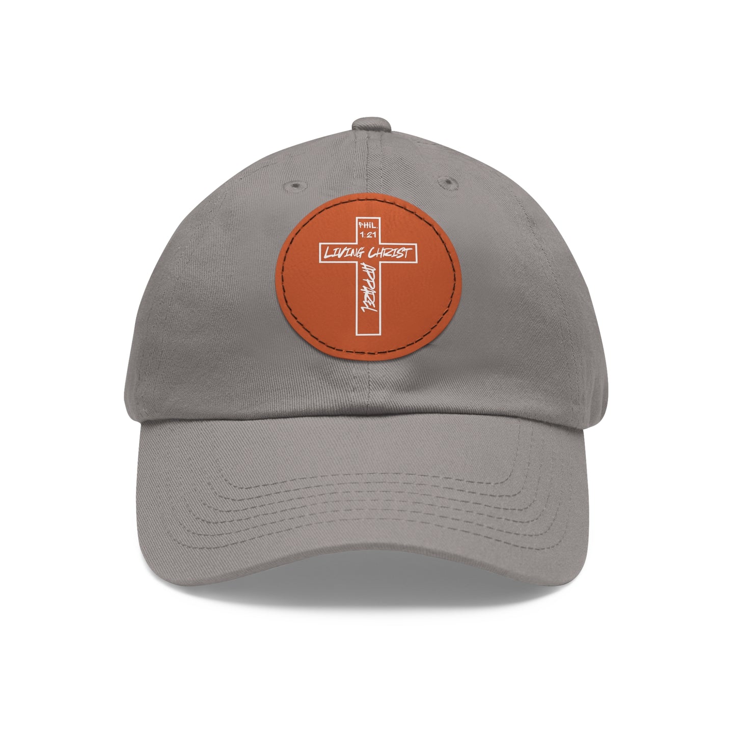 Living Christ Apparel Hat with Leather Patch