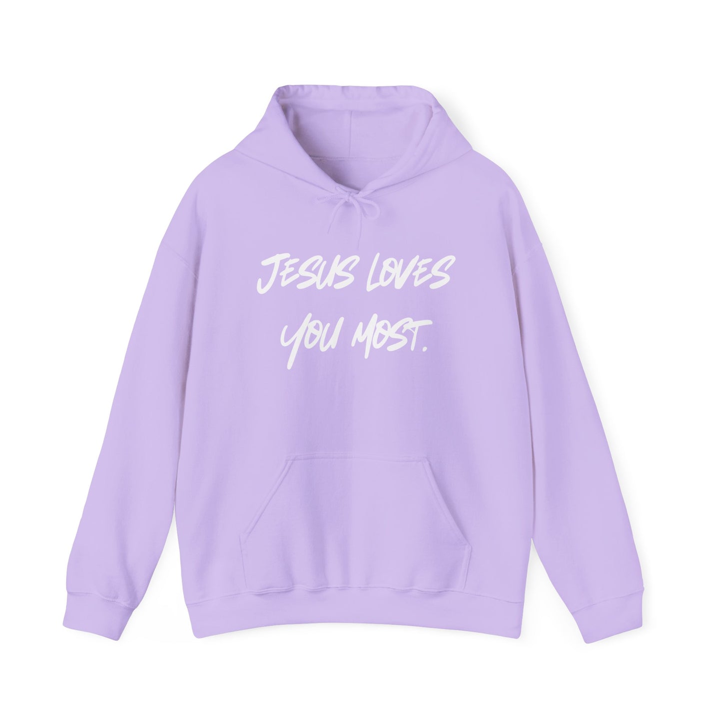 Jesus Loves You Most Living Christ Apparel Hoodie