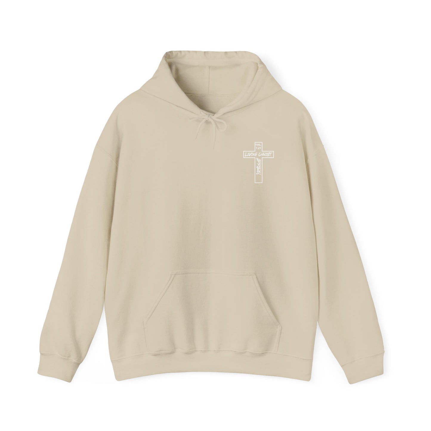 Living Christ Apparel Unisex Hoodie Cross Logo