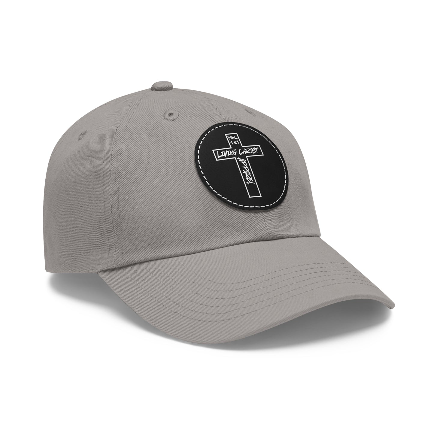 Living Christ Apparel Hat with Leather Patch