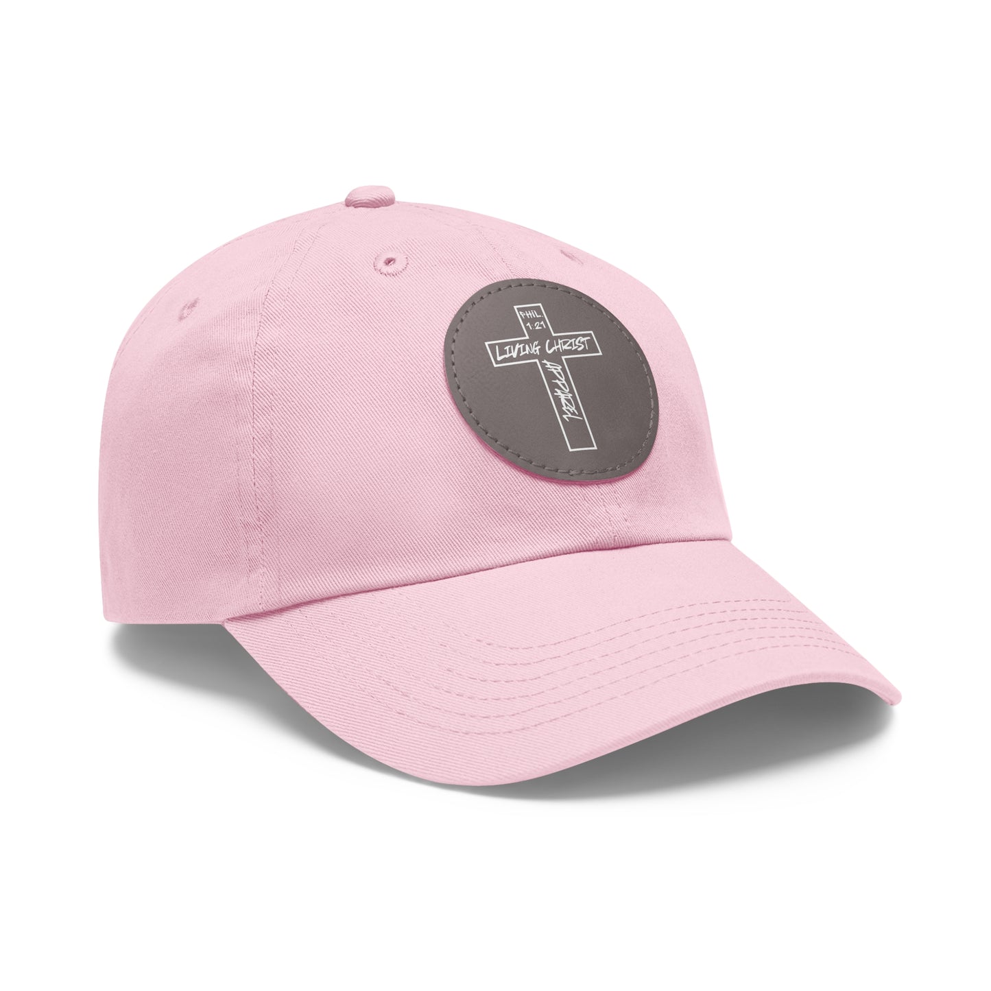 Living Christ Apparel Hat with Leather Patch