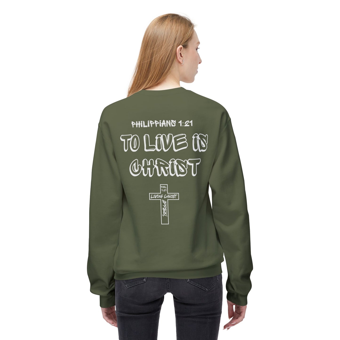 Jesus Loves You Most Living Christ Apparel Softstyle Fleece Crewneck Sweatshirt