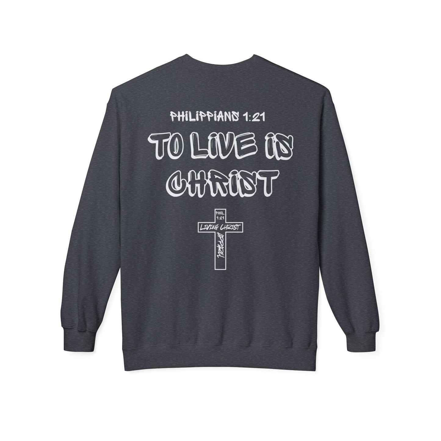 Jesus Loves You Most Living Christ Apparel Softstyle Fleece Crewneck Sweatshirt