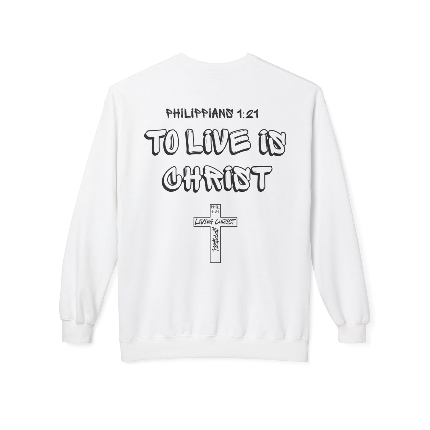 Living Christ Apparel Softstyle Fleece Crewneck Sweatshirt