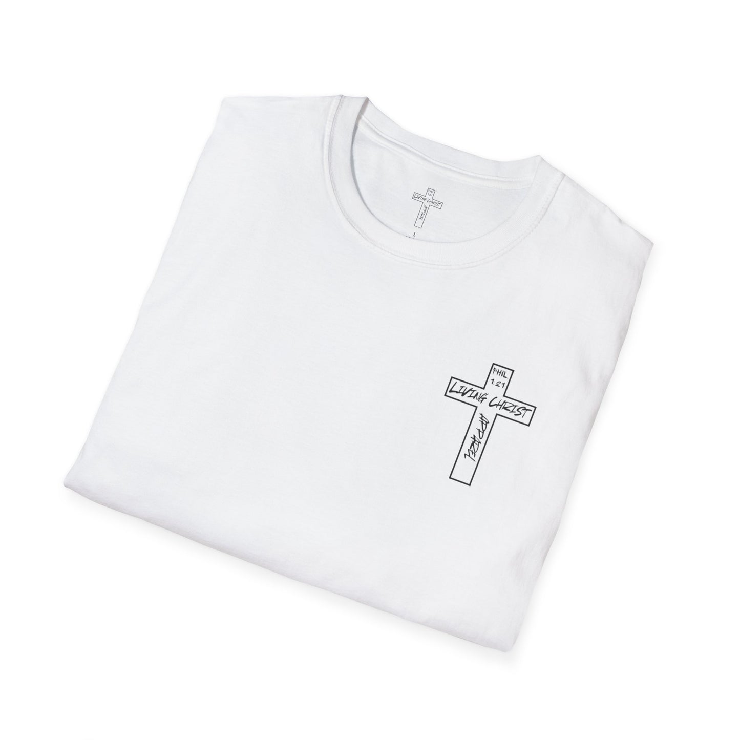 Living Christ Apparel Unisex T-Shirt Cross Logo