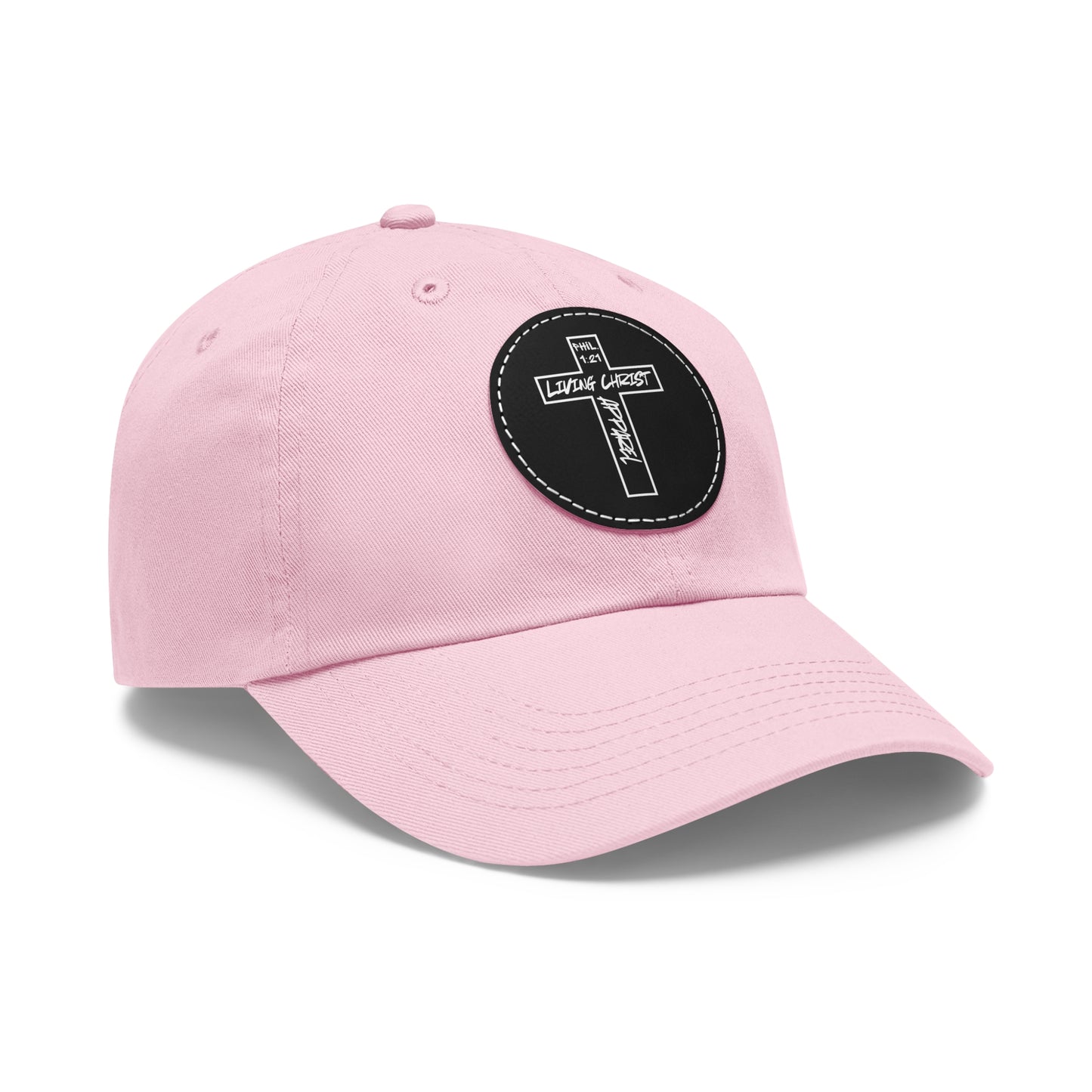 Living Christ Apparel Hat with Leather Patch