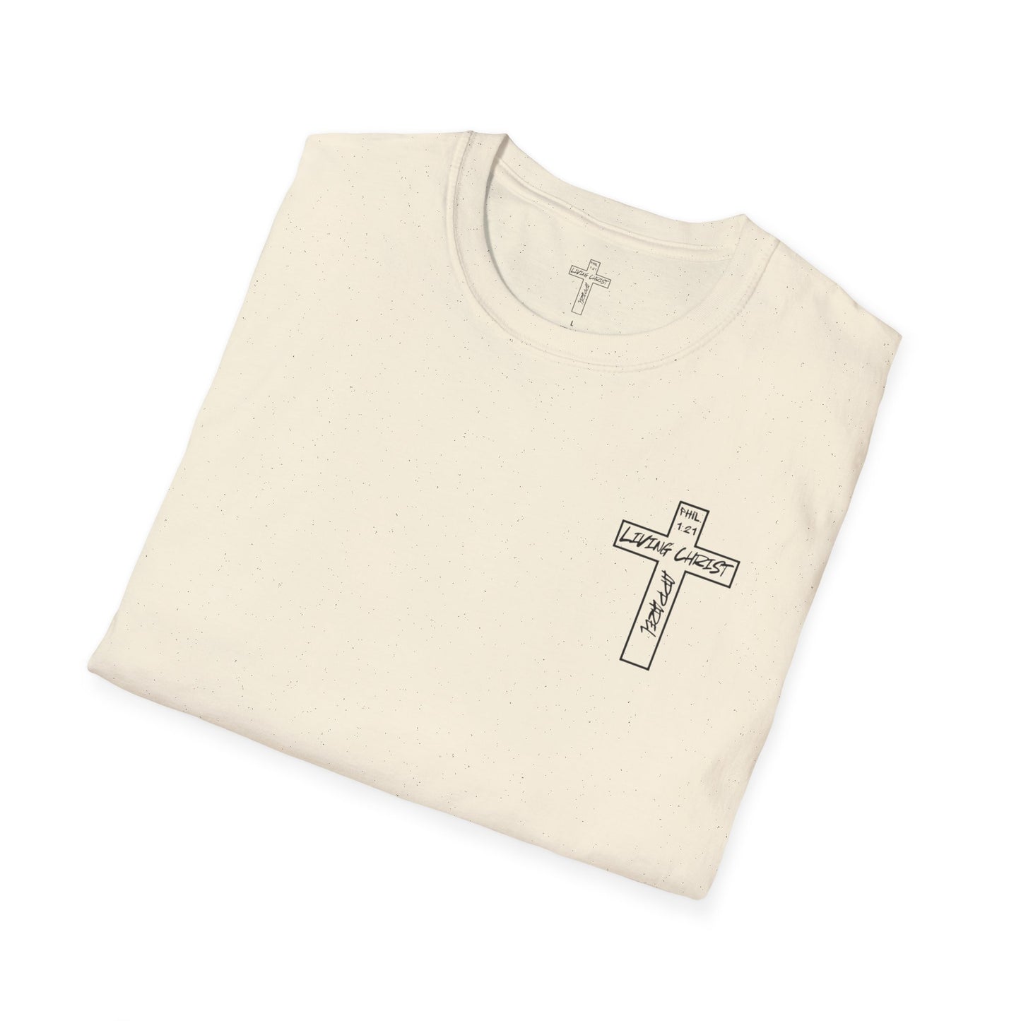 Living Christ Apparel Unisex T-Shirt Cross Logo