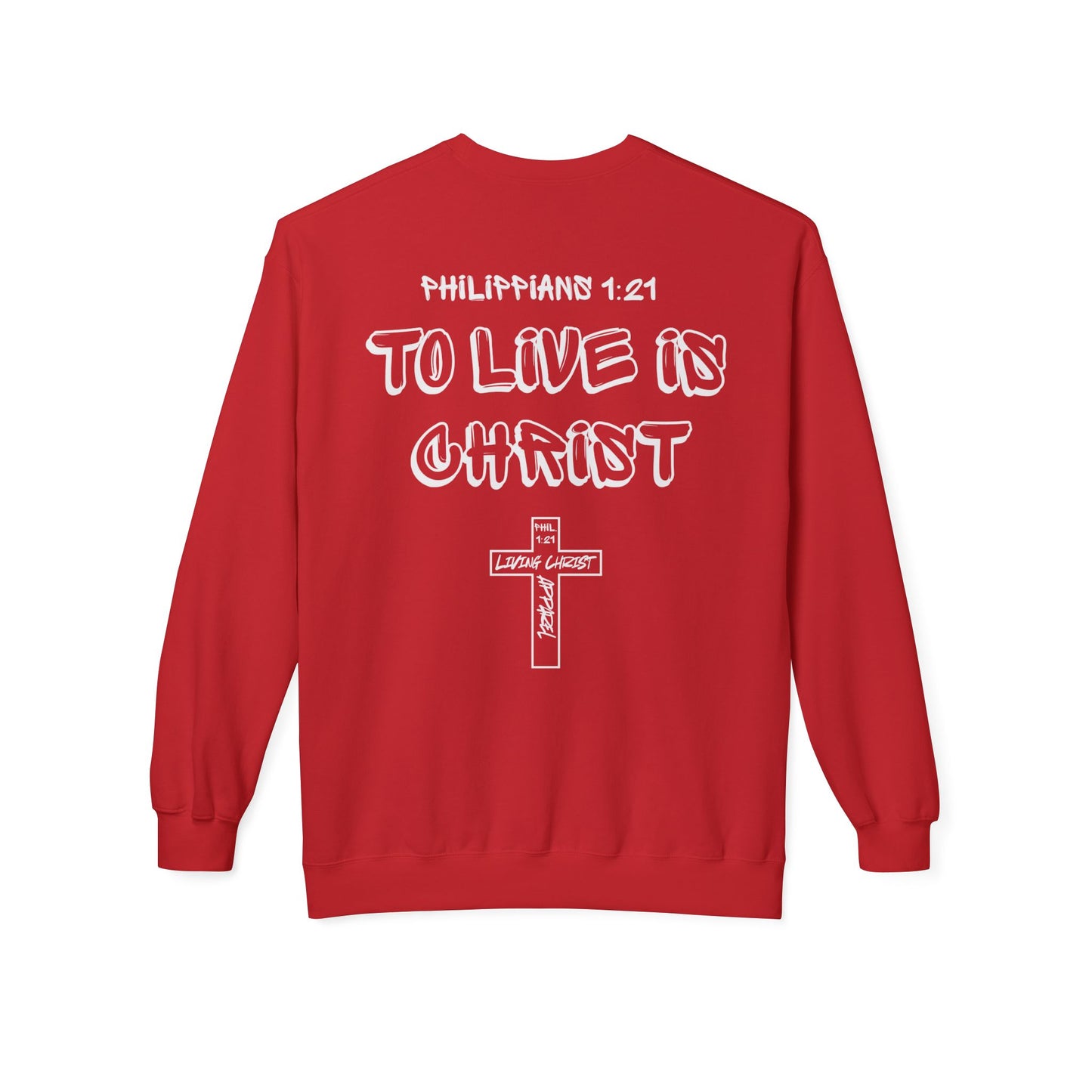 Jesus Loves You Most Living Christ Apparel Softstyle Fleece Crewneck Sweatshirt