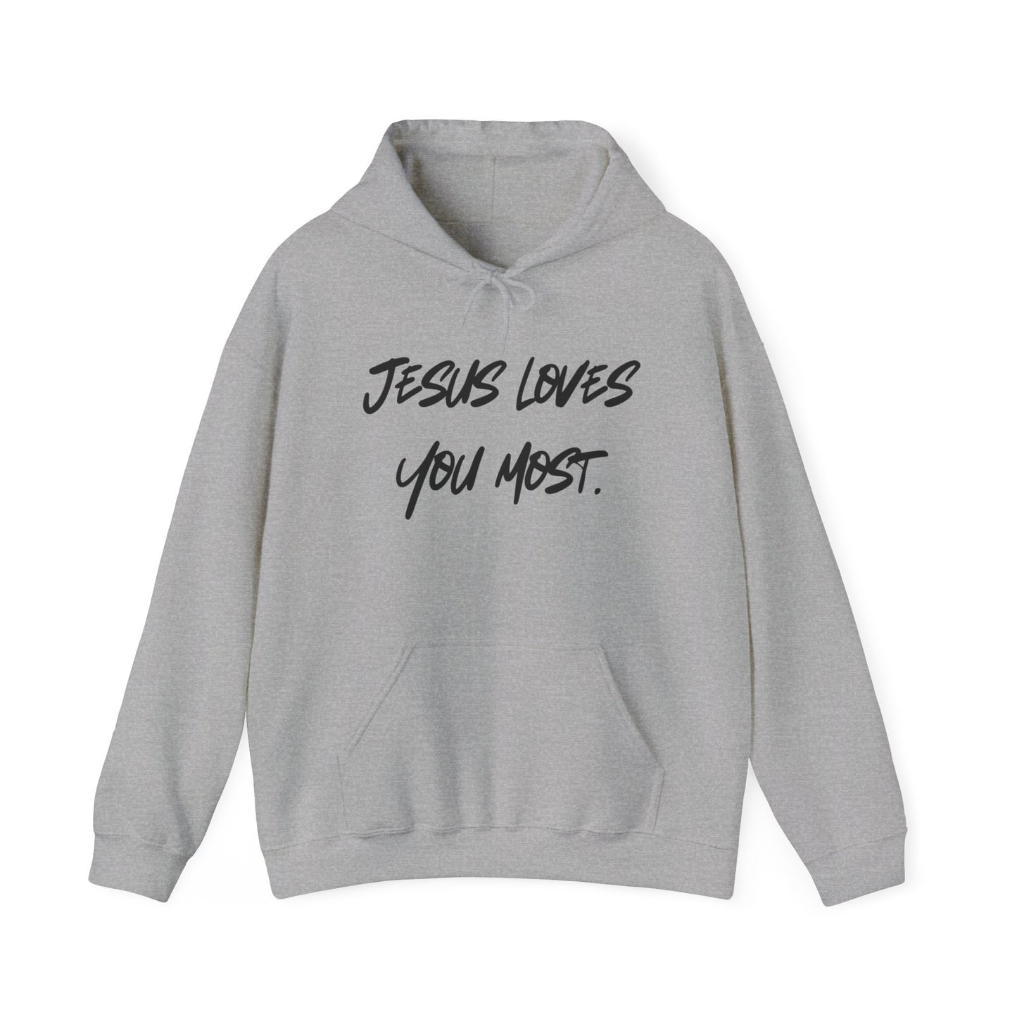 Jesus Loves You Most Living Christ Apparel Hoodie