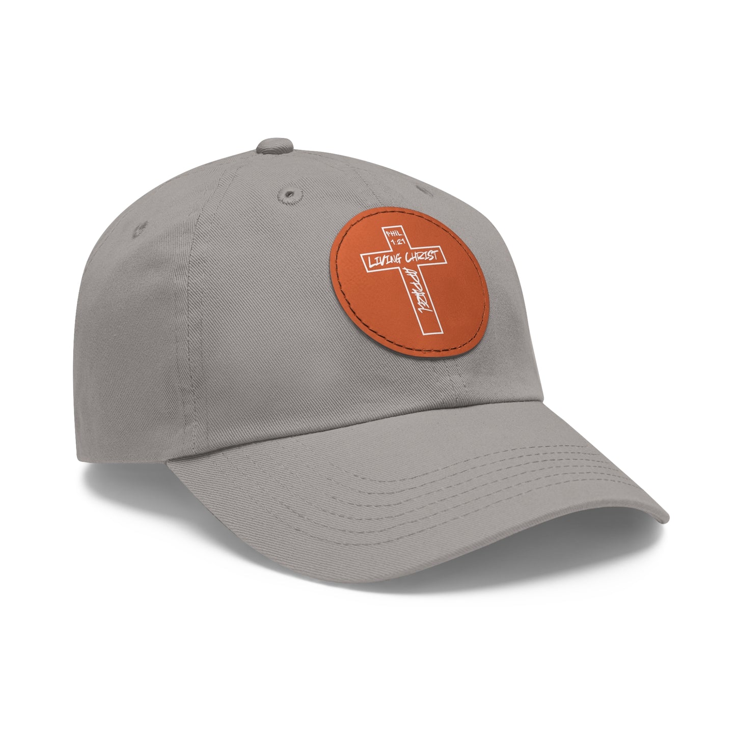 Living Christ Apparel Hat with Leather Patch