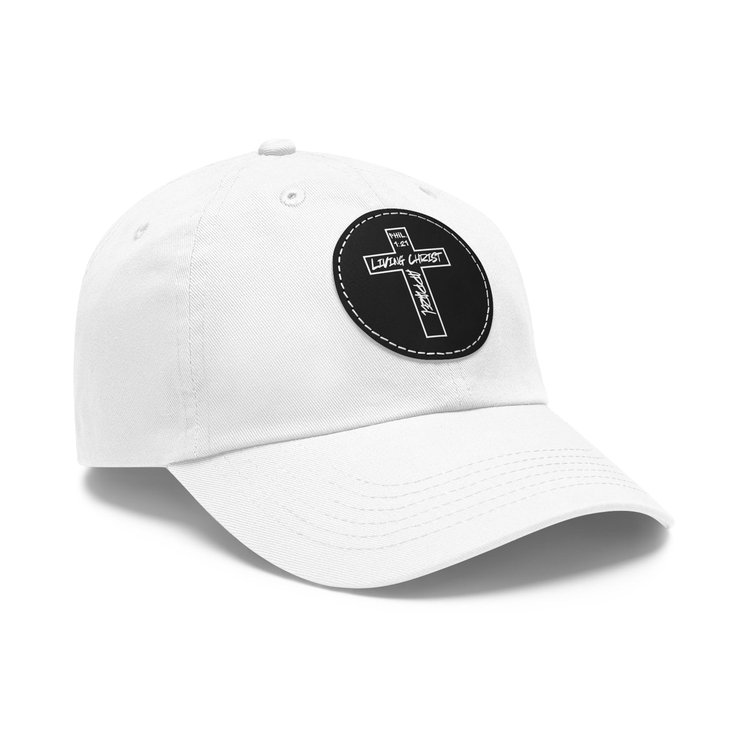 Living Christ Apparel Hat with Leather Patch