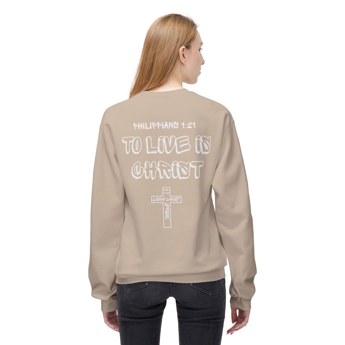 Jesus Loves You Most Living Christ Apparel Softstyle Fleece Crewneck Sweatshirt