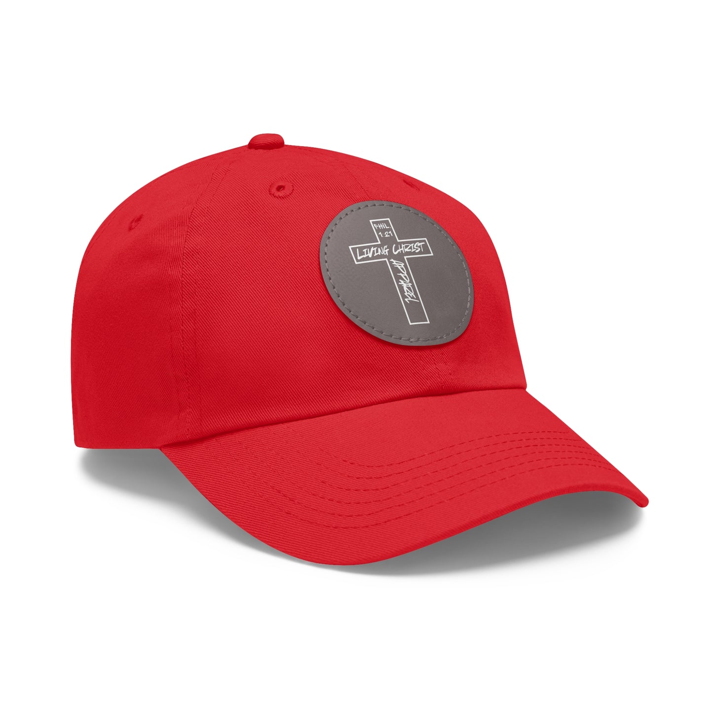 Living Christ Apparel Hat with Leather Patch