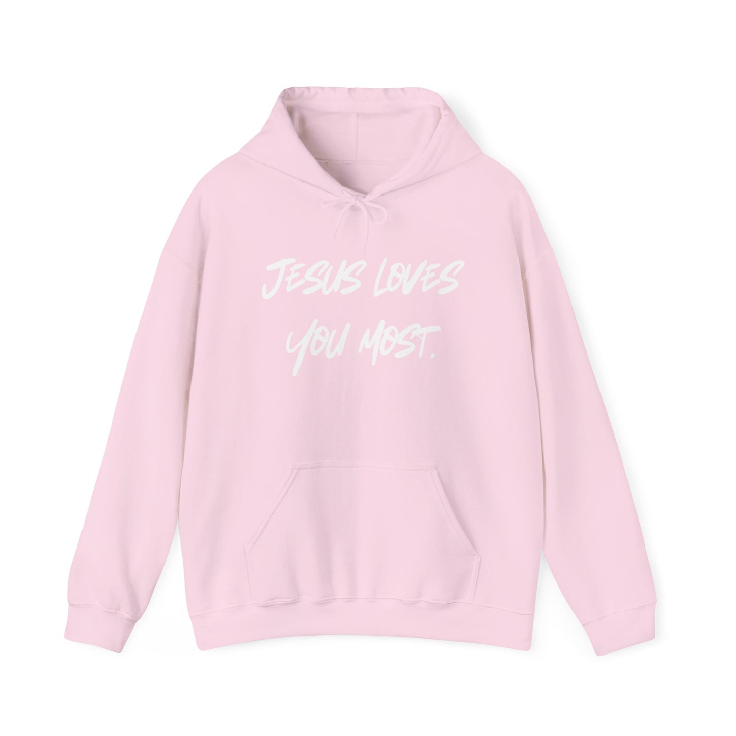 Jesus Loves You Most Living Christ Apparel Hoodie