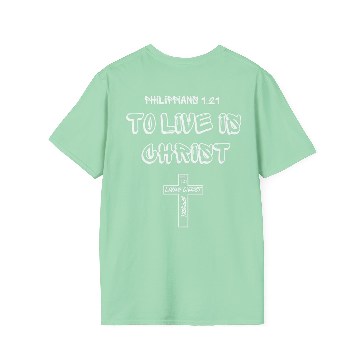 Living Christ Apparel Unisex T-Shirt Cross Logo