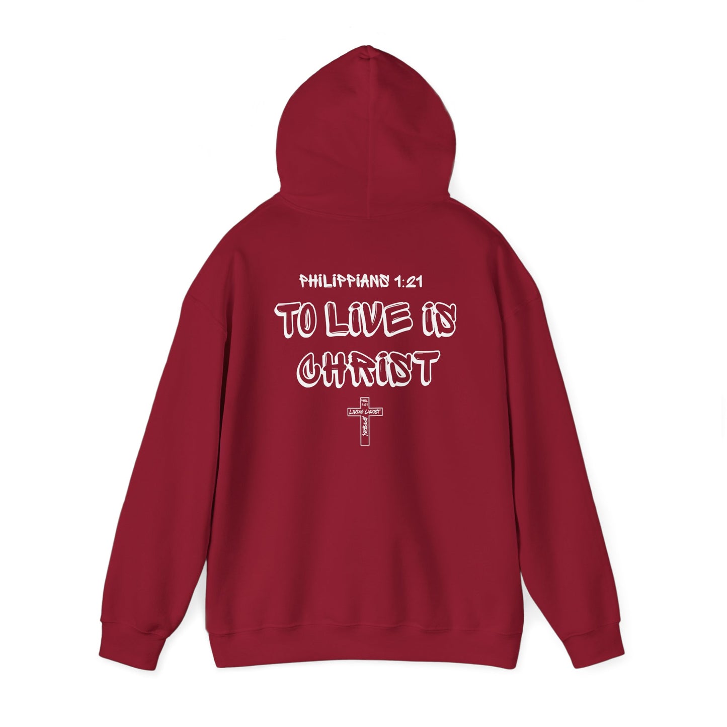 Living Christ Apparel Unisex Hoodie Cross Logo