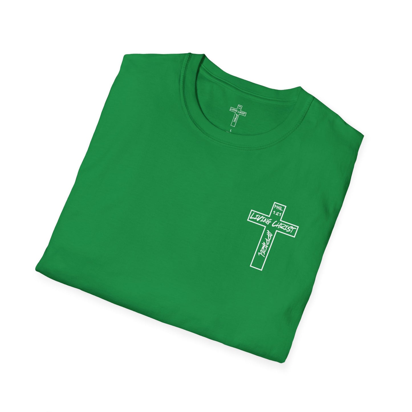 Living Christ Apparel Unisex T-Shirt Cross Logo