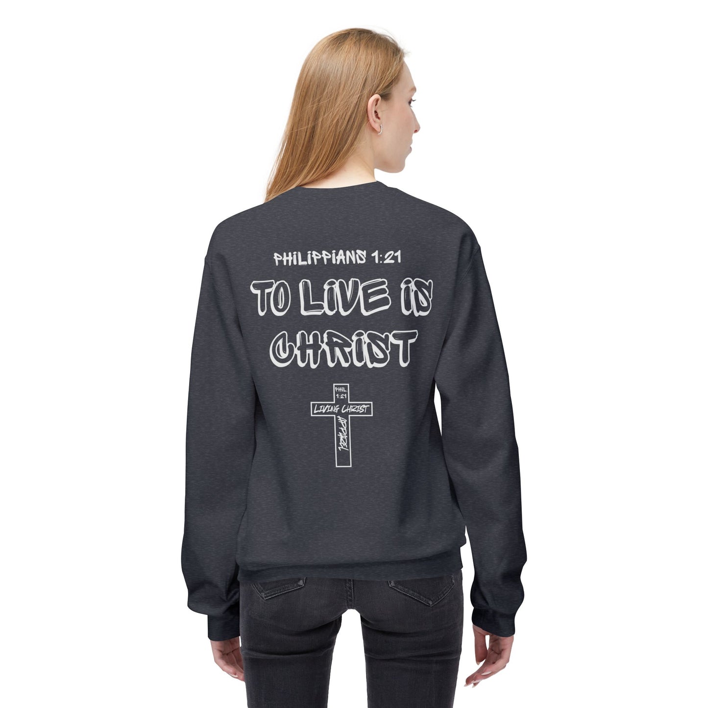 Jesus Loves You Most Living Christ Apparel Softstyle Fleece Crewneck Sweatshirt