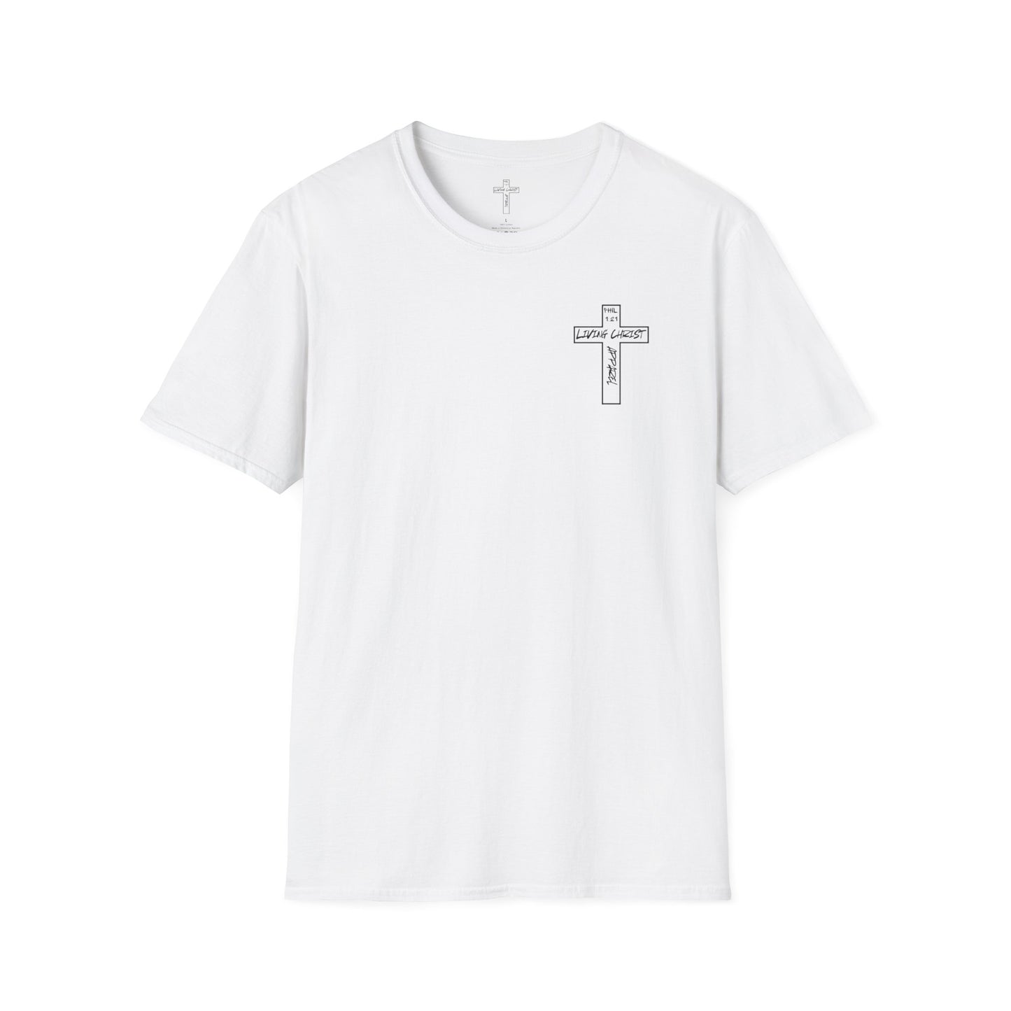 Living Christ Apparel Unisex T-Shirt Cross Logo