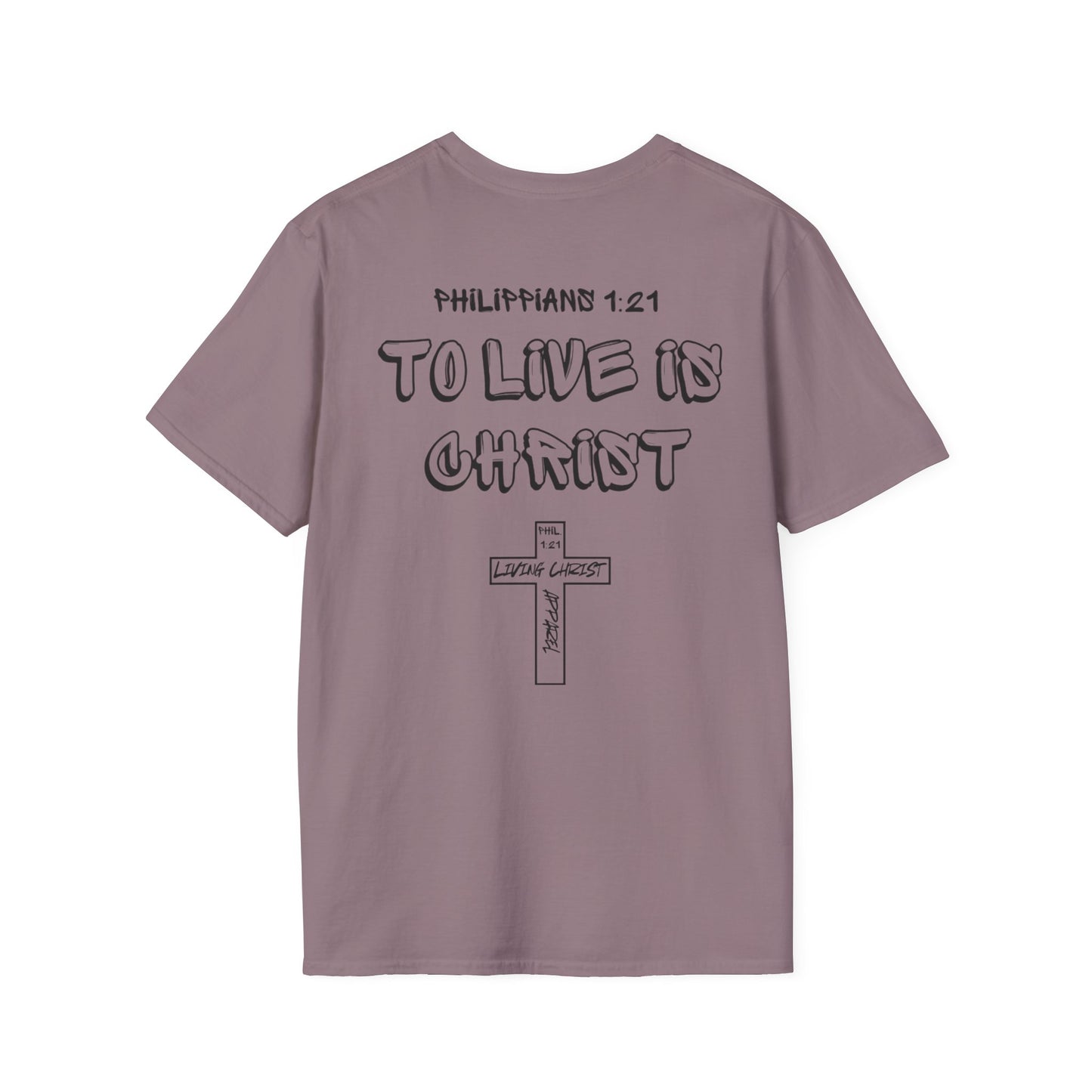 Living Christ Apparel Unisex T-Shirt Cross Logo