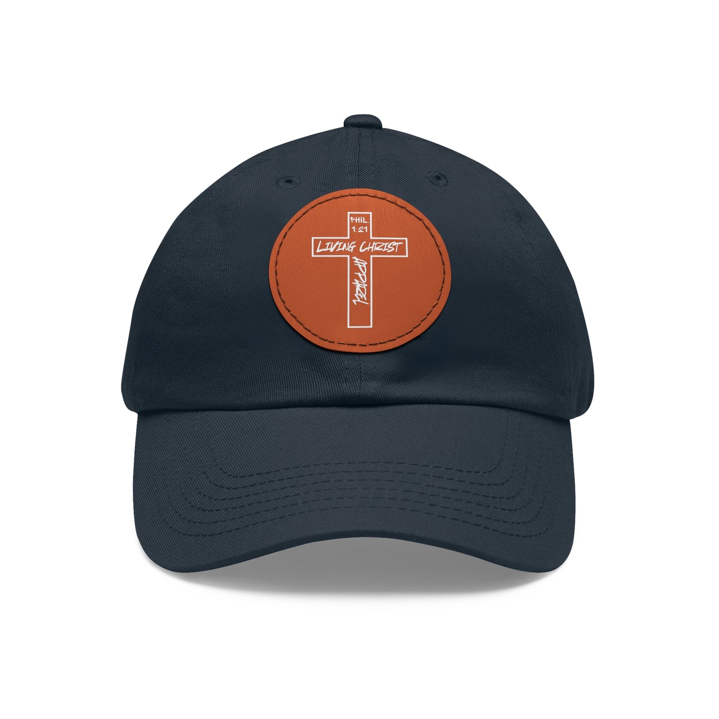 Living Christ Apparel Hat with Leather Patch