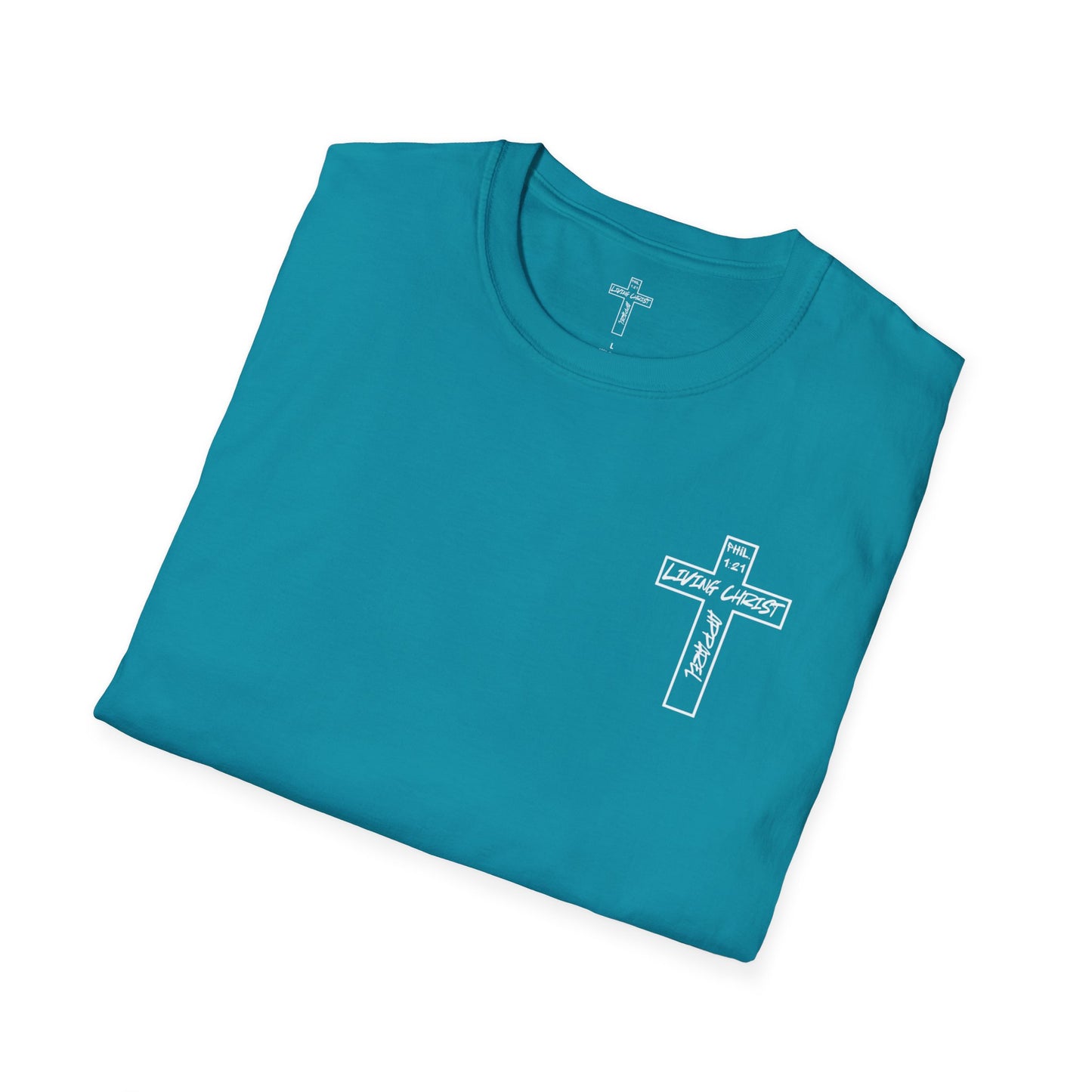 Living Christ Apparel Unisex T-Shirt Cross Logo