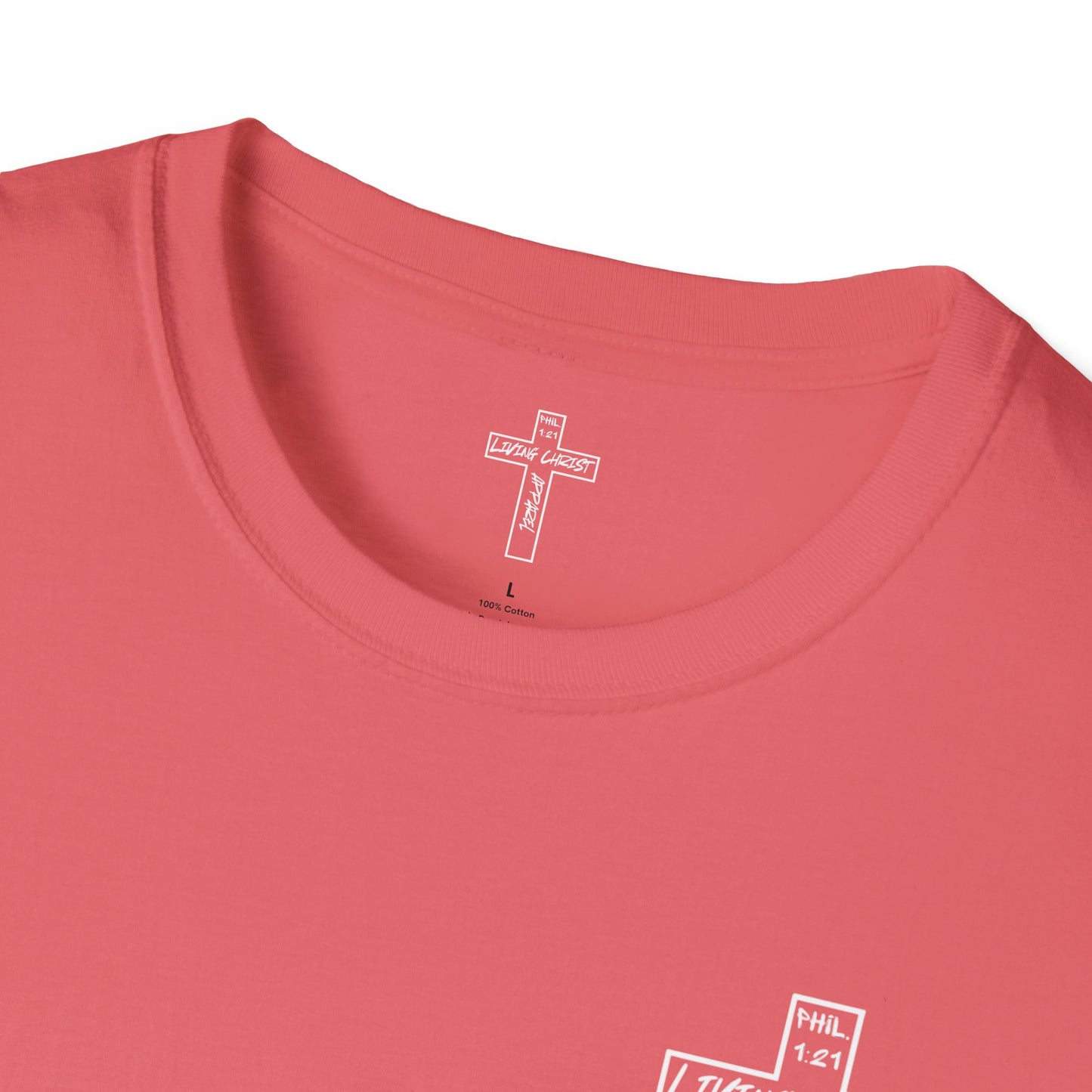 Living Christ Apparel Unisex T-Shirt Cross Logo