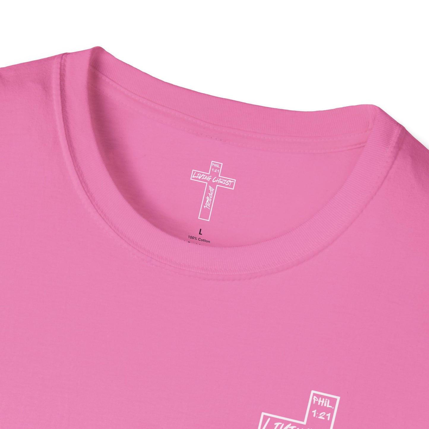 Living Christ Apparel Unisex T-Shirt Cross Logo