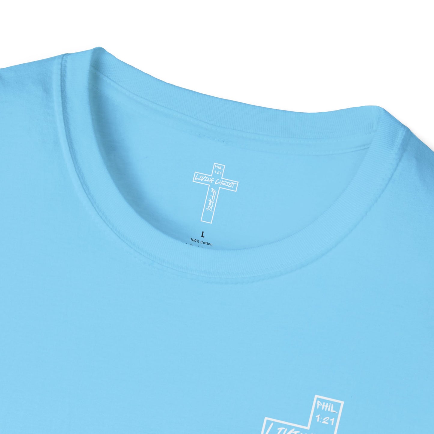 Living Christ Apparel Unisex T-Shirt Cross Logo