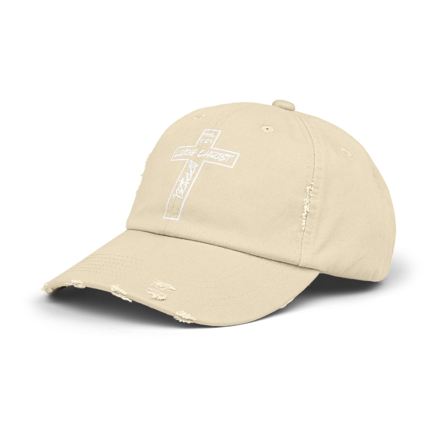 Living Christ Apparel Unisex Distressed Cap