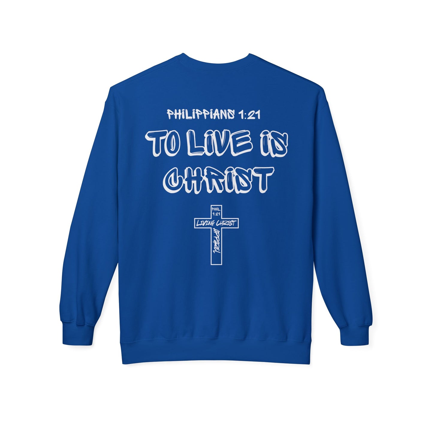 Jesus Loves You Most Living Christ Apparel Softstyle Fleece Crewneck Sweatshirt