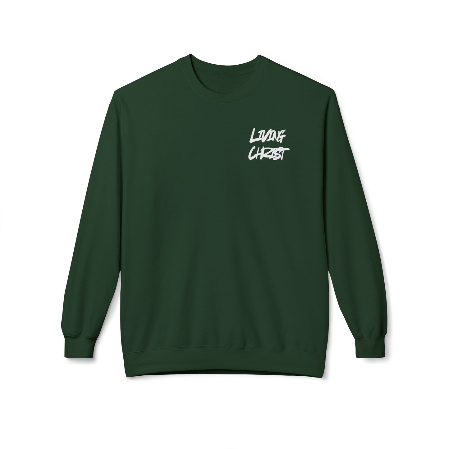 Living Christ Apparel Softstyle Fleece Crewneck Sweatshirt