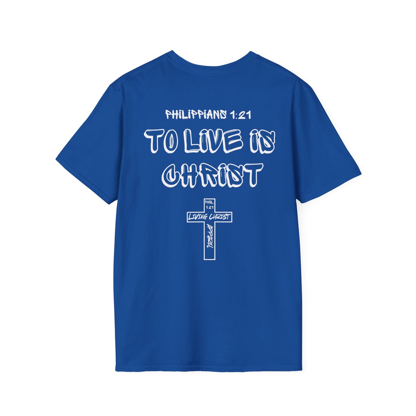 Living Christ Apparel Unisex T-Shirt Cross Logo