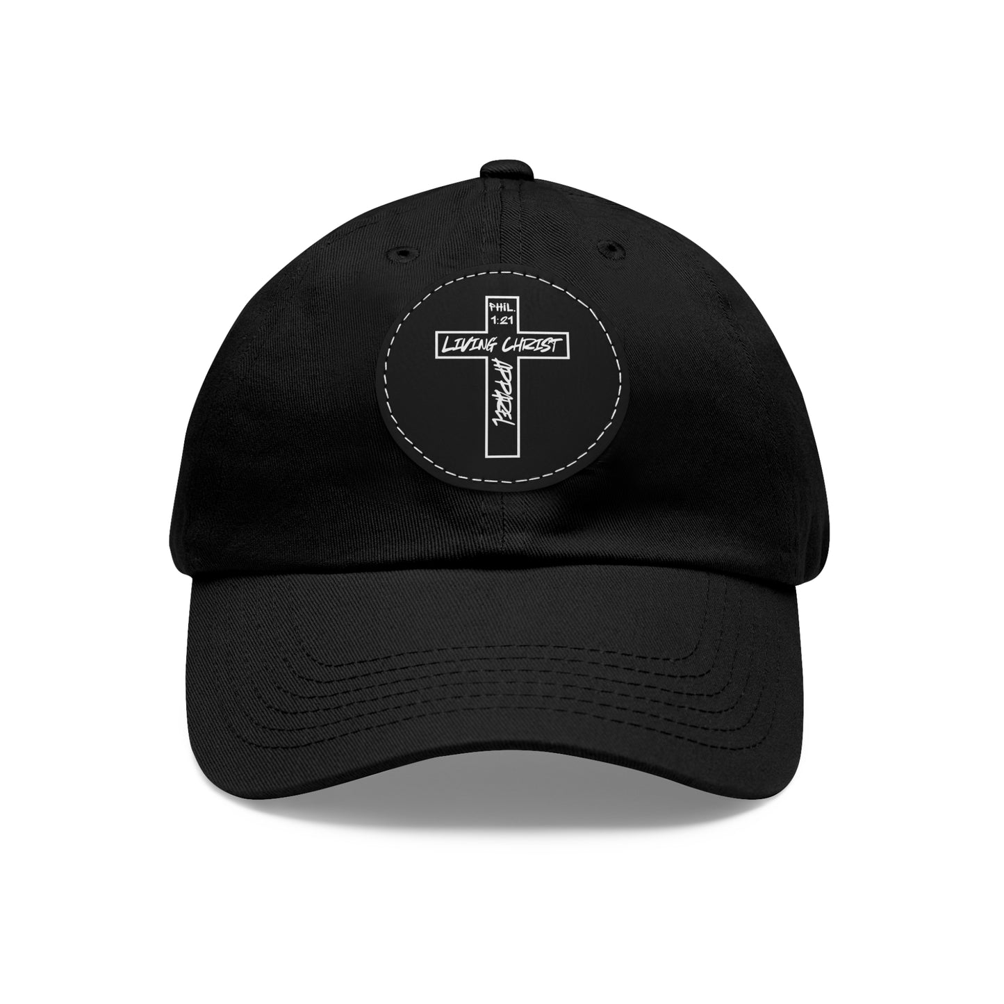 Living Christ Apparel Hat with Leather Patch