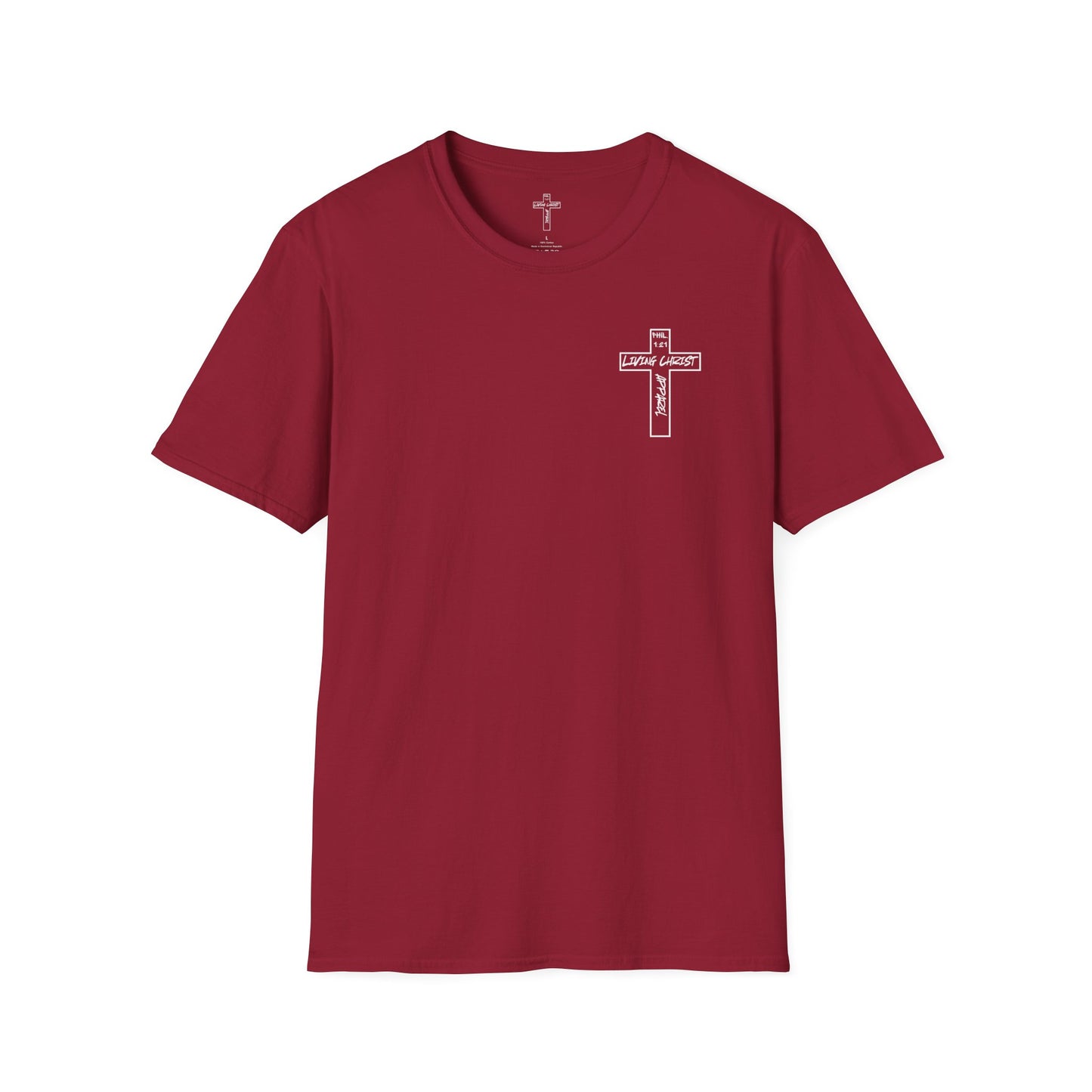 Living Christ Apparel Unisex T-Shirt Cross Logo