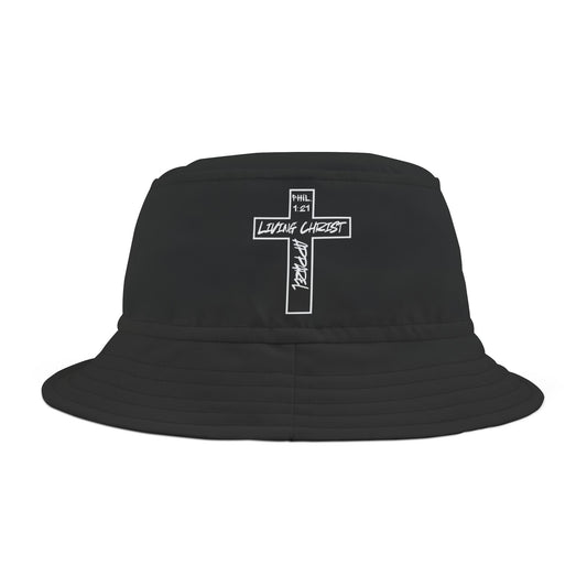 Living Christ Apparel Bucket Hat (Black)