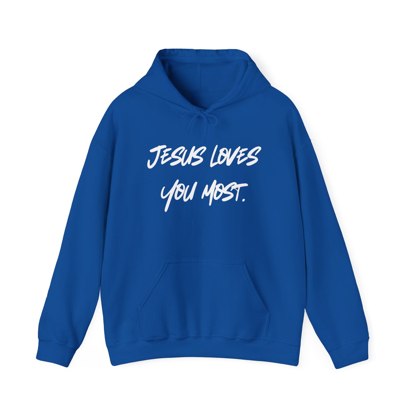 Jesus Loves You Most Living Christ Apparel Hoodie