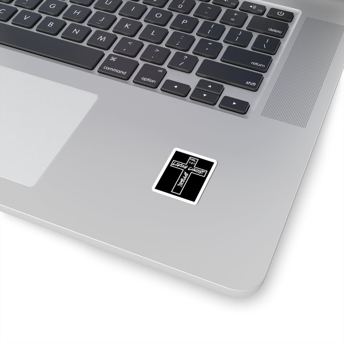 Living Christ Apparel Cross Logo Stickers