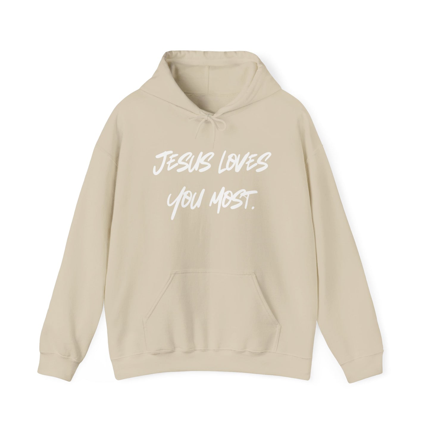 Jesus Loves You Most Living Christ Apparel Hoodie