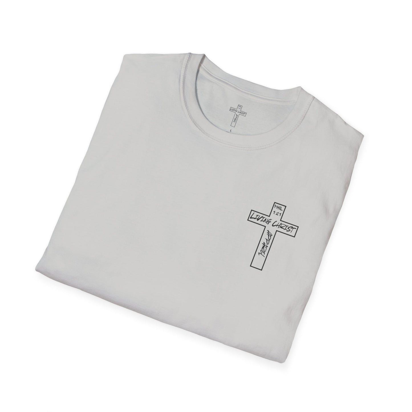 Living Christ Apparel Unisex T-Shirt Cross Logo