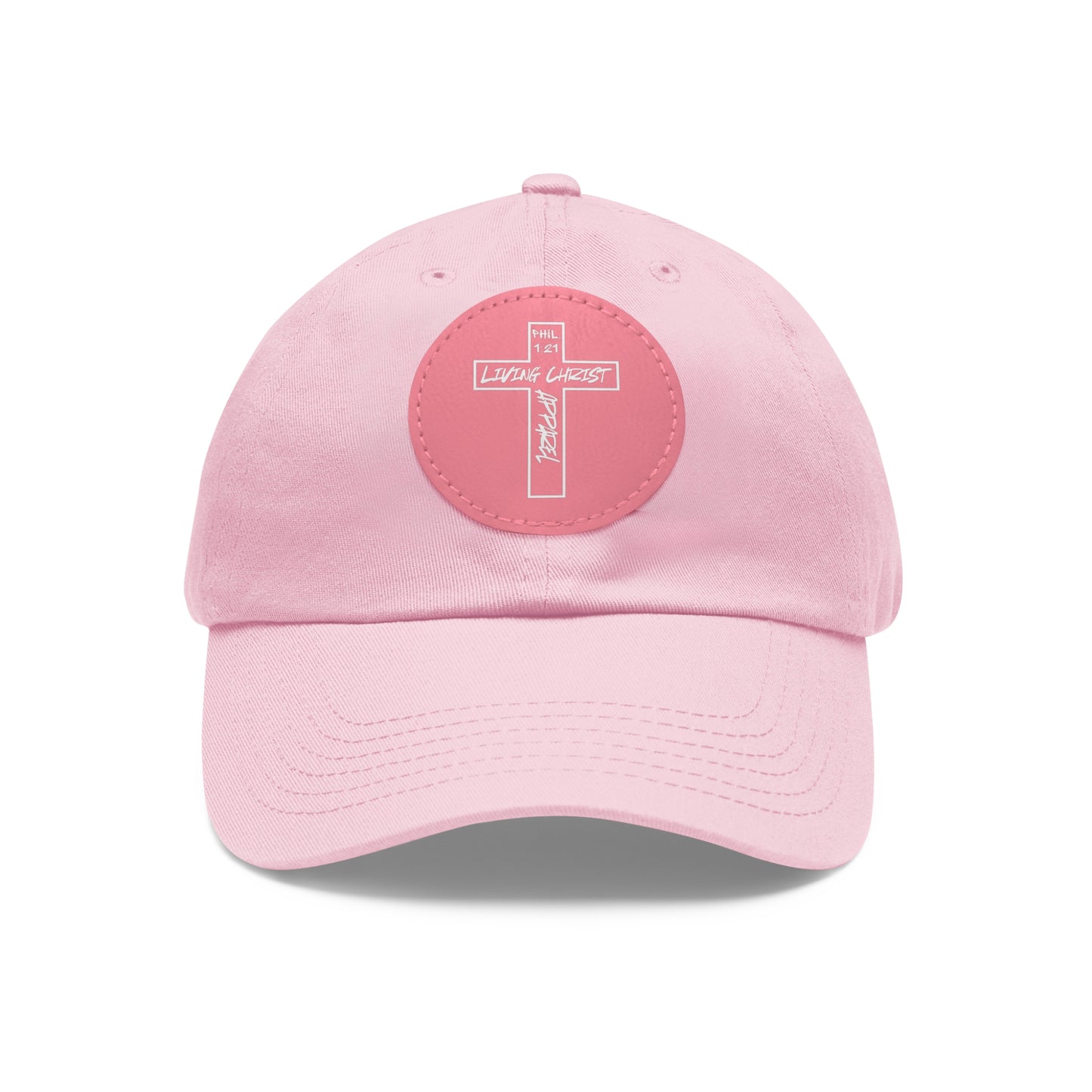 Living Christ Apparel Hat with Leather Patch